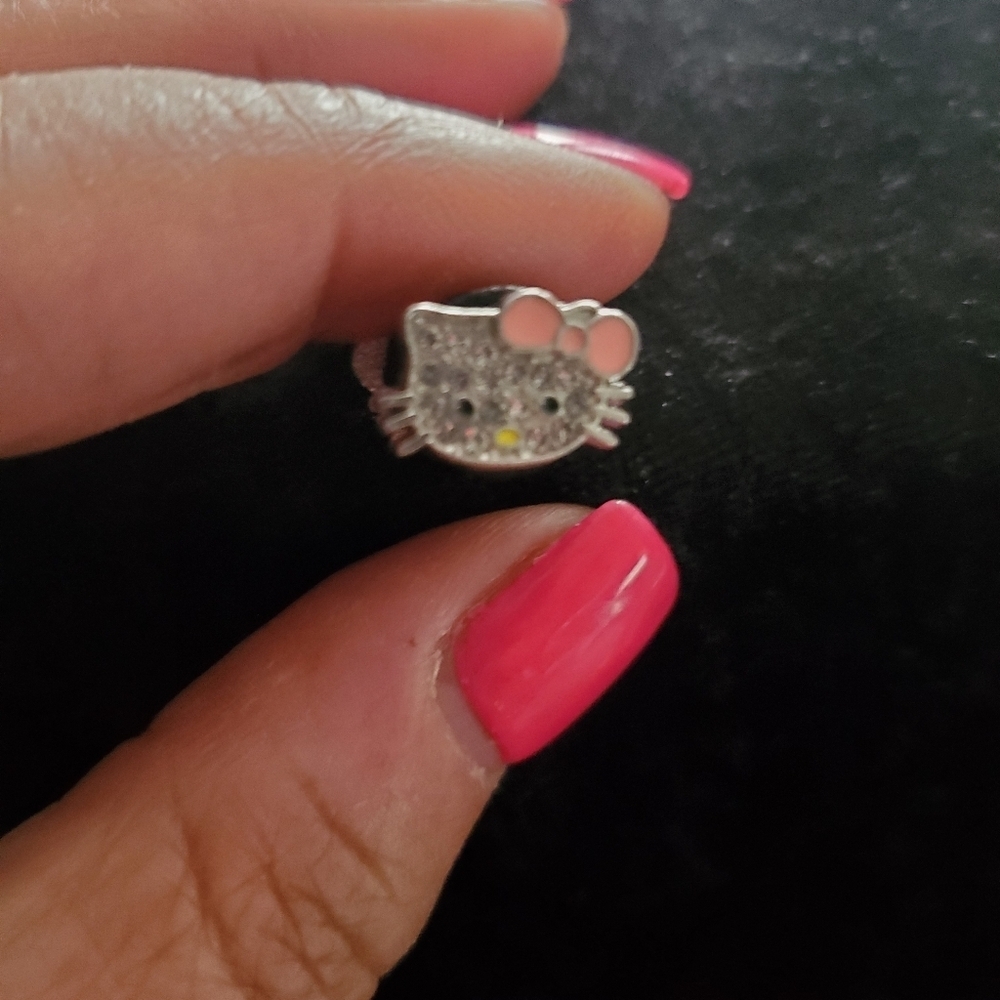 Mini Stud Hello Kitty Silver earrings